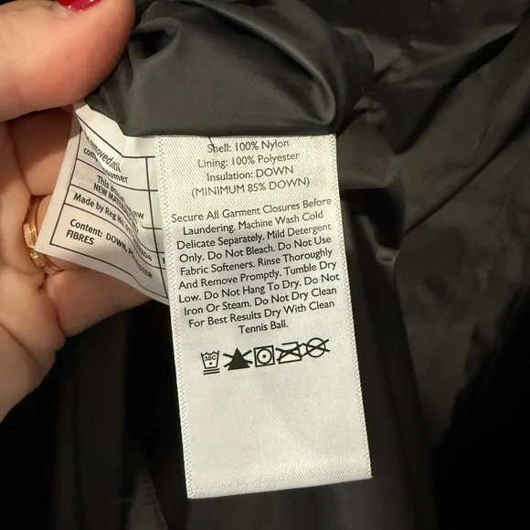 Eddie Bauer XS Gray Microlight Down Puffer Parka Stadium Coat Winter Jacket